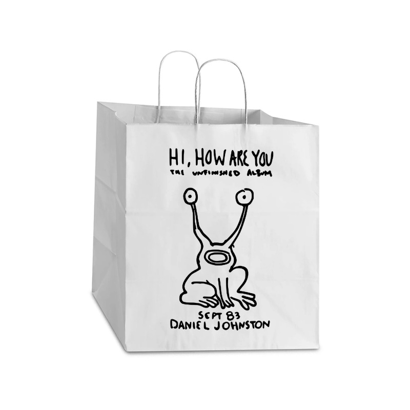 Hi How Are You Take Out Paper Bag - 14 X 10 X 15 1/2 | Artistshot