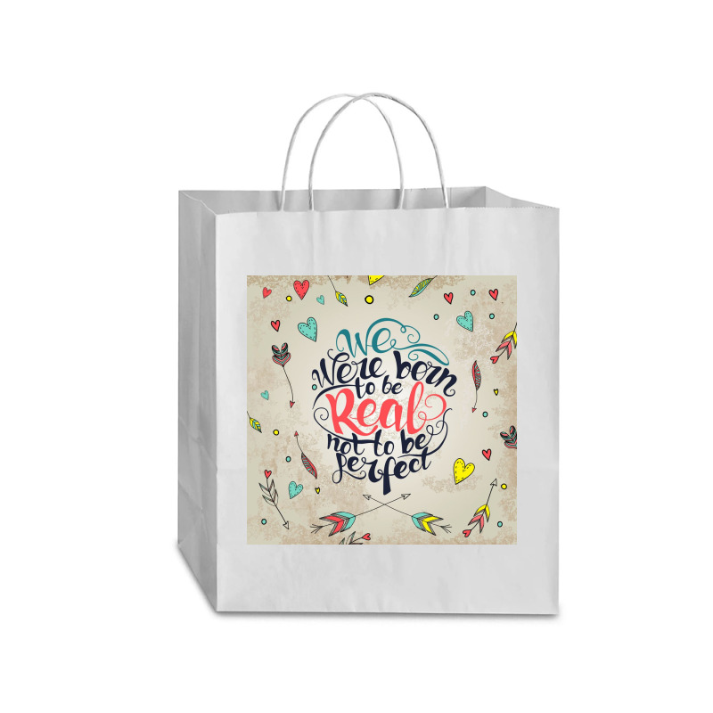 Quote Traveler Paper Bag -13 X 6 X 15 3/4 | Artistshot