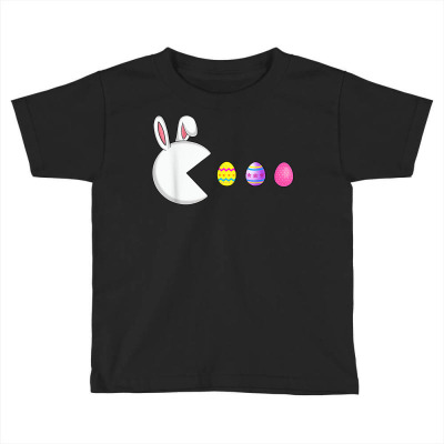 Video Game Bunny Eggs Easter Gamer Kids Boys Men Gaming T Shirt Toddler T-shirt Designed By Bsharron