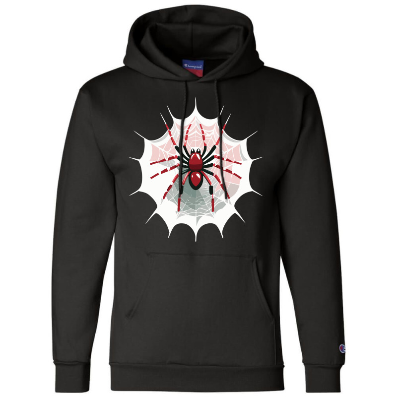 Red Wild Spider Object Champion Hoodie by afographic | Artistshot