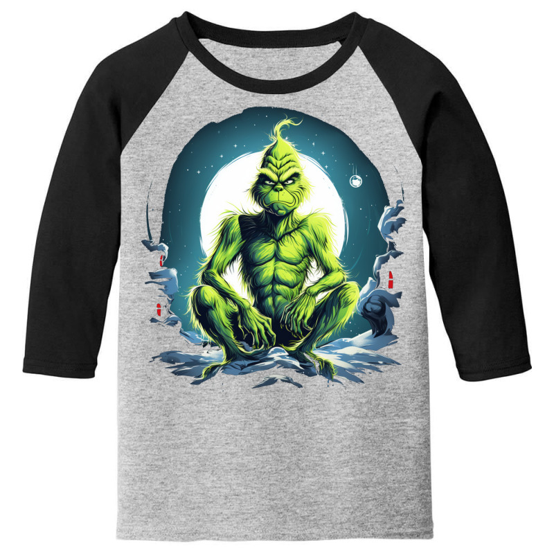 Grinch Youth 3/4 Sleeve by Unal Design | Artistshot