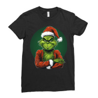 Grinch Ladies Fitted T-shirt | Artistshot