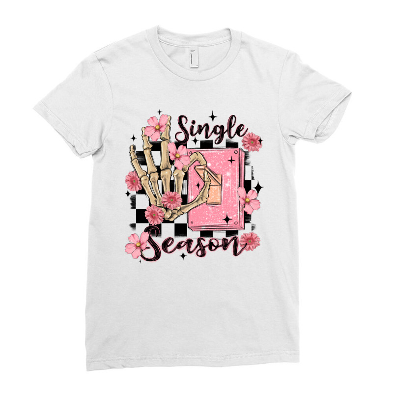 Single Season Ladies Fitted T-Shirt by MaliasSmallBusiness | Artistshot