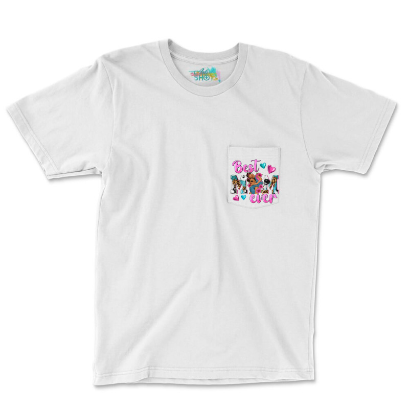 Best Mom Ever Afro Woman Pocket T-Shirt by texasbilliewilder | Artistshot