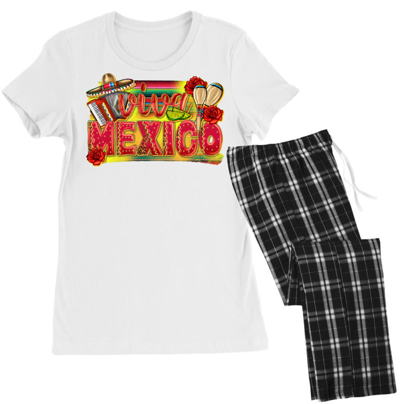 Custom Viva Mexico Women's Pajamas Set By Texasbilliewilder Artistshot