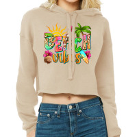 Beach Vibes Cropped Hoodie | Artistshot