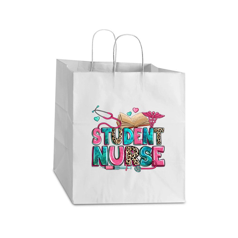 Student Nurse Take Out Paper Bag - 14 X 10 X 15 1/2 | Artistshot