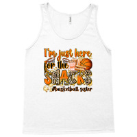 Im Just Here For The Snacks Basketball Sister Tank Top | Artistshot