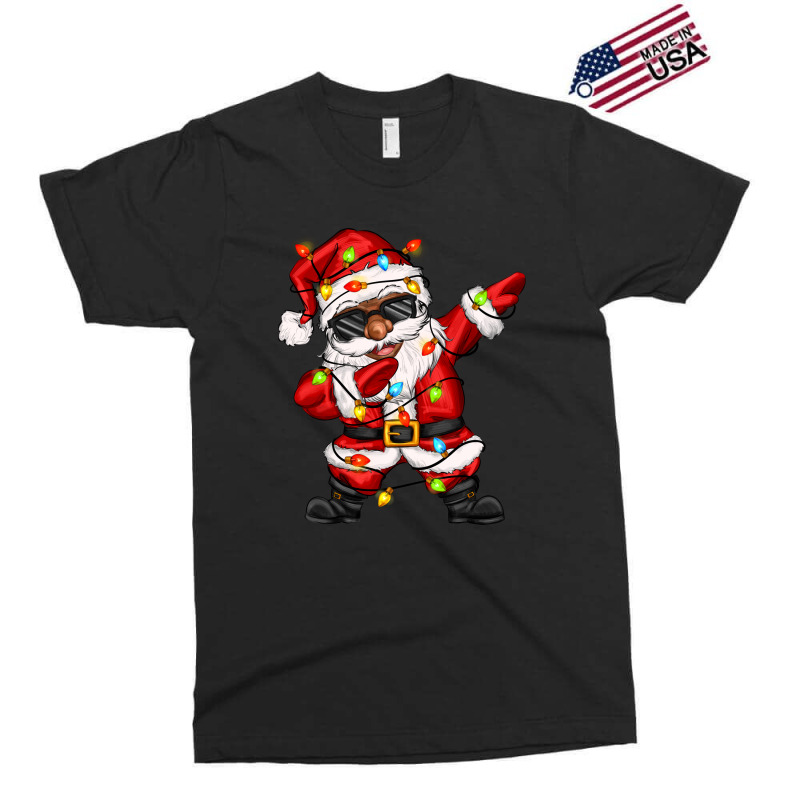 Afro Dabbing Santa Exclusive T-shirt | Artistshot