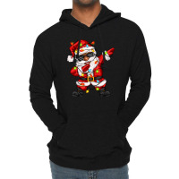 Afro Dabbing Santa Lightweight Hoodie | Artistshot