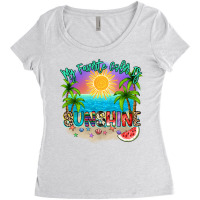 My Favorite Color Is Sunshine Women's Triblend Scoop T-shirt | Artistshot