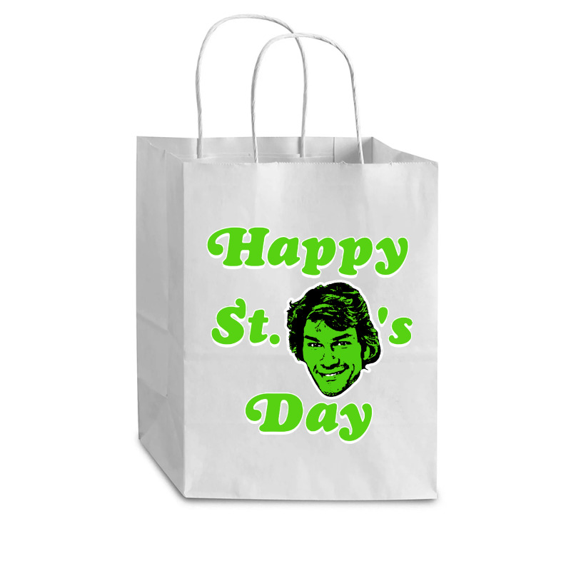 Happy St Patrick Swayzes Day Cub Paper Bag - 8 X 4 1/2 X 10 1/4 | Artistshot