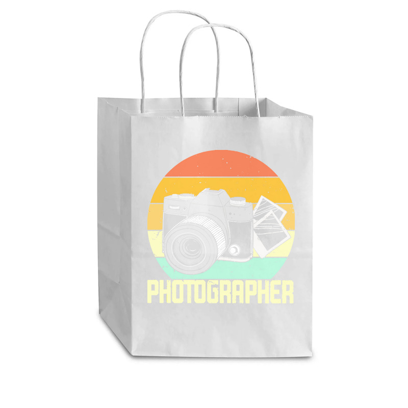 Photographer T  Shirt Photographer T  Shirt Cub Paper Bag - 8 X 4 1/2 X 10 1/4 | Artistshot