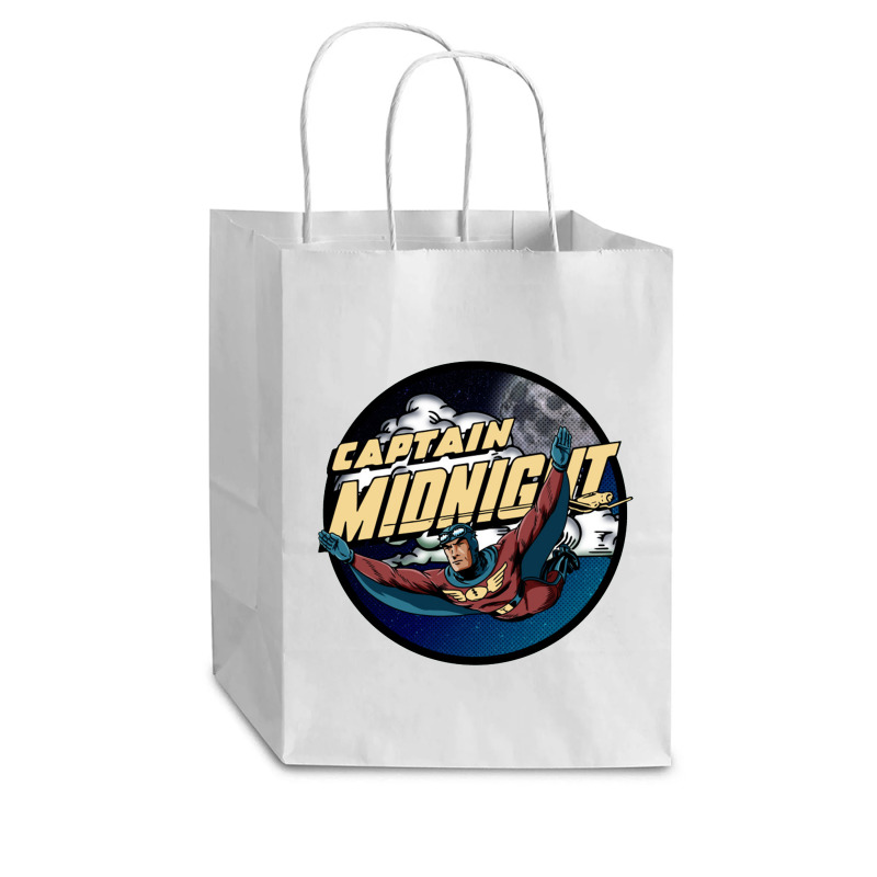 Captain Midnight Cub Paper Bag - 8 X 4 1/2 X 10 1/4 | Artistshot