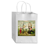 Mark Ryden - The Ghost Of Anton Chigurh Cub Paper Bag - 8 X 4 1/2 X 10 1/4 | Artistshot