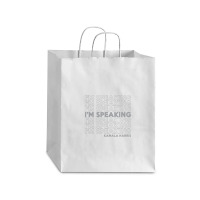 I'm Speaking Kamala Debie Paper Bag - 10 X 5 X 13 | Artistshot