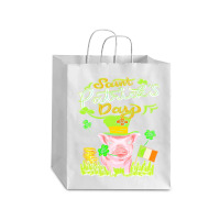 St Patrick T  Shirt P I G S T. P A T R I C K S D A Y T  Shirt Debie Paper Bag - 10 X 5 X 13 | Artistshot