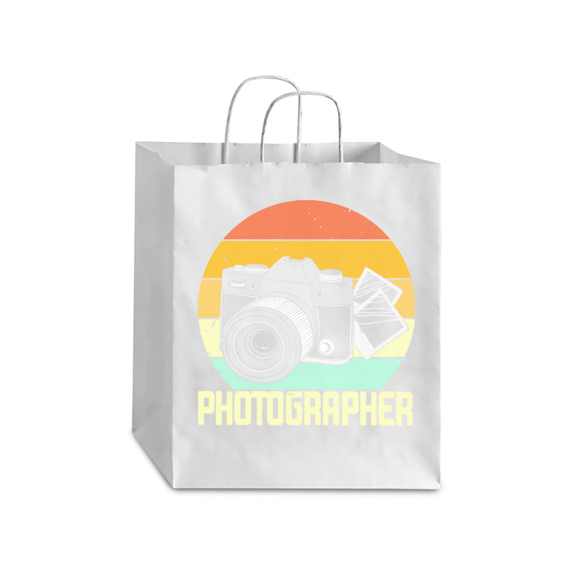 Photographer T  Shirt Photographer T  Shirt Debie Paper Bag - 10 X 5 X 13 | Artistshot