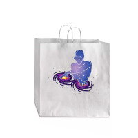 Turntable Dj Music Bass Rock Headphones Party Sound Deejay T Shirt Jumbo Paper Bag - 18 X 7 X 18 3/4 | Artistshot