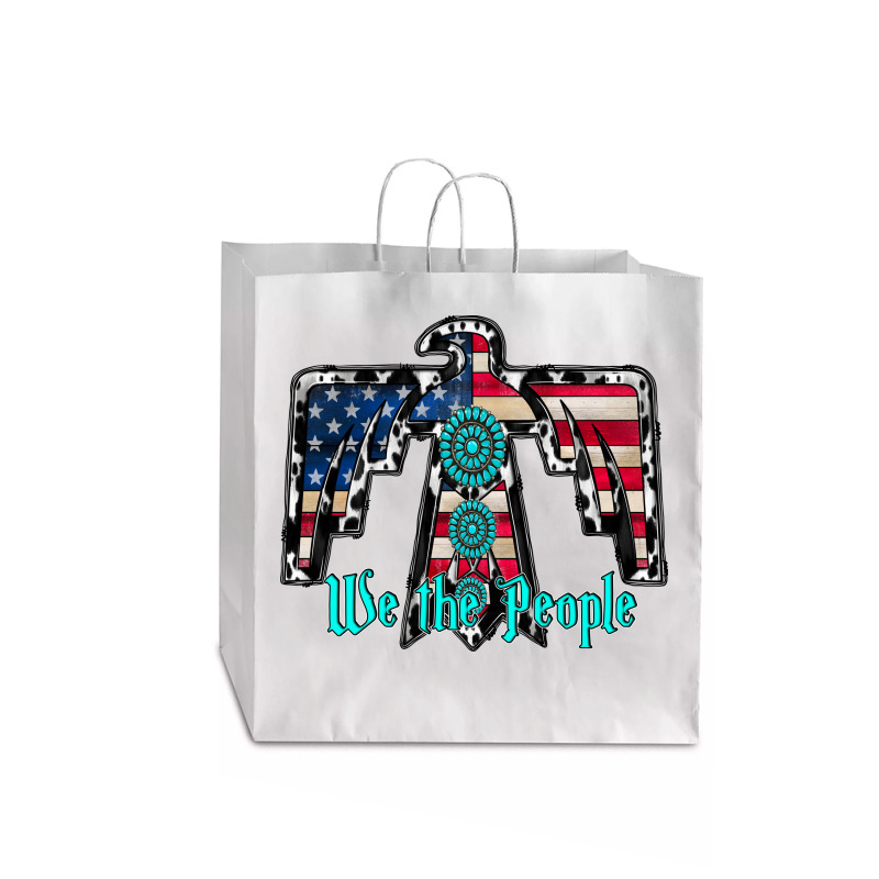 We The People Jumbo Paper Bag - 18 X 7 X 18 3/4 | Artistshot