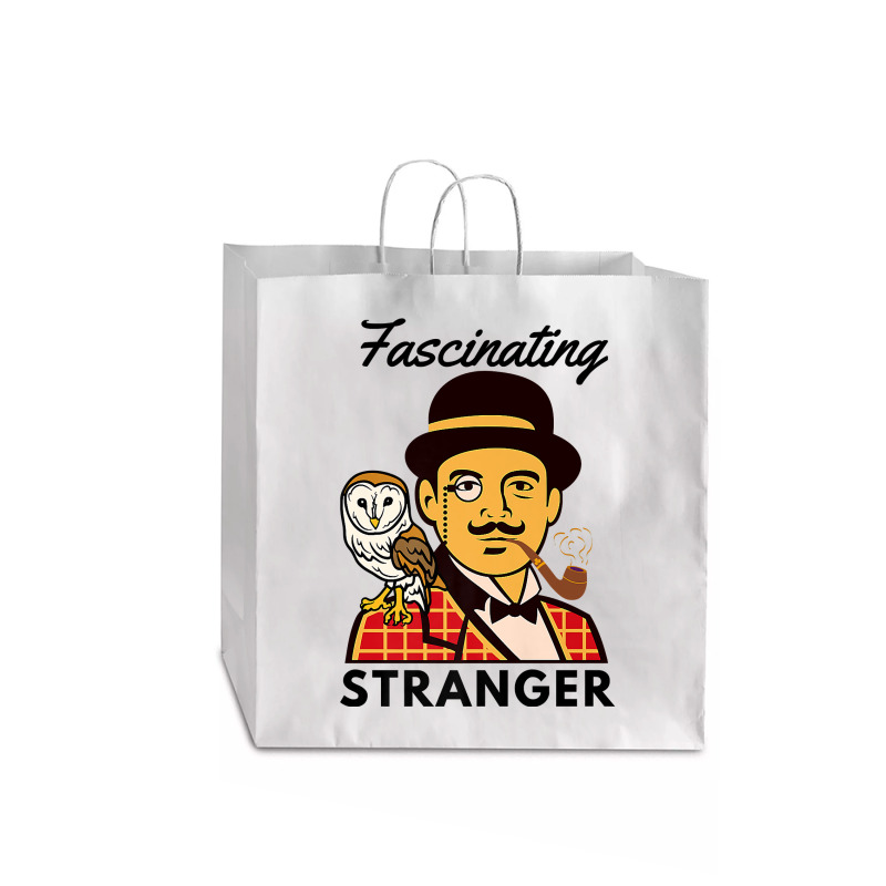 Fascinating Stranger Premium T Shirt Jumbo Paper Bag - 18 X 7 X 18 3/4 | Artistshot