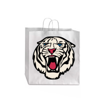 White Tiger Roar   White Tiger Jumbo Paper Bag - 18 X 7 X 18 3/4 | Artistshot