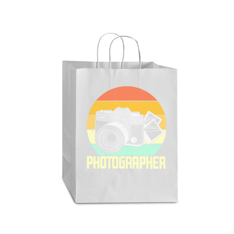 Photographer T  Shirt Photographer T  Shirt Mart Paper Bag -13 X 7 X 17 | Artistshot