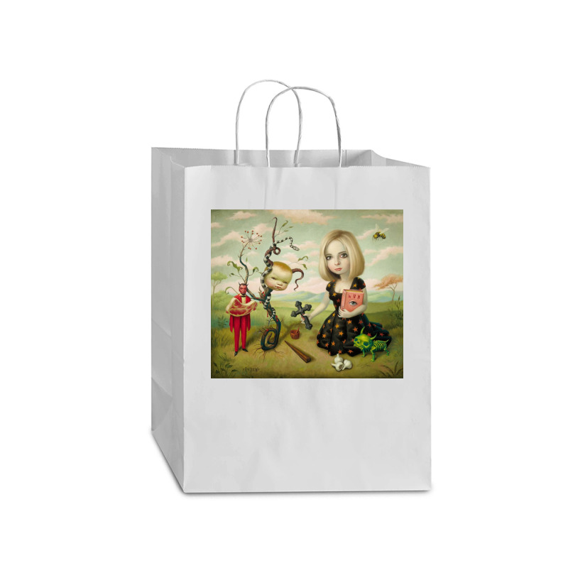 Mark Ryden - The Ghost Of Anton Chigurh Mart Paper Bag -13 X 7 X 17 | Artistshot