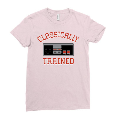 Classically-trained New Ladies Fitted T-shirt Designed By Gringo