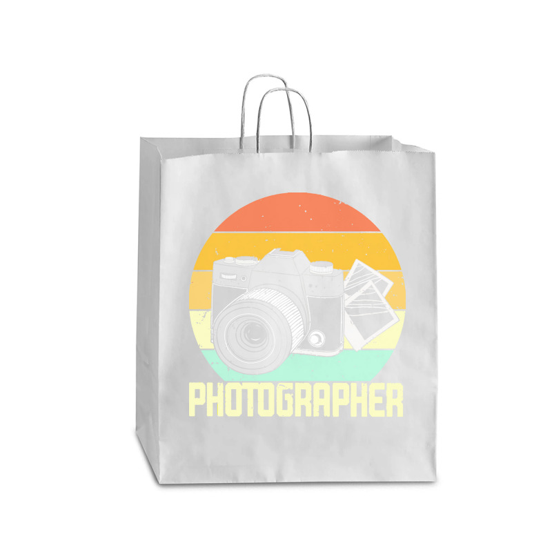 Photographer T  Shirt Photographer T  Shirt Queen Paper Bag - 16 X 6 X 19 1/4 | Artistshot