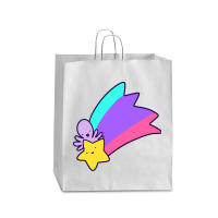 Rainbow Shooting Star Octopus Queen Paper Bag - 16 X 6 X 19 1/4 | Artistshot