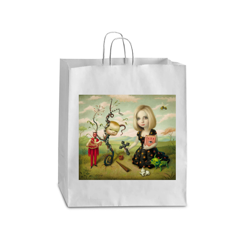 Mark Ryden - The Ghost Of Anton Chigurh Queen Paper Bag - 16 X 6 X 19 1/4 | Artistshot