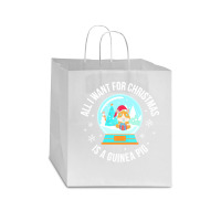 Guinea Pig T  Shirt Guinea Pig Funny Christmas Gift T  Shirt Star Paper Bag - 13 X 7 X 13 | Artistshot