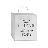 Did I Hear A Cork Pop 38 Star Paper Bag - 13 X 7 X 13 | Artistshot