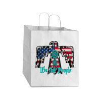 We The People Take Out Paper Bag - 14 X 10 X 15 1/2 | Artistshot