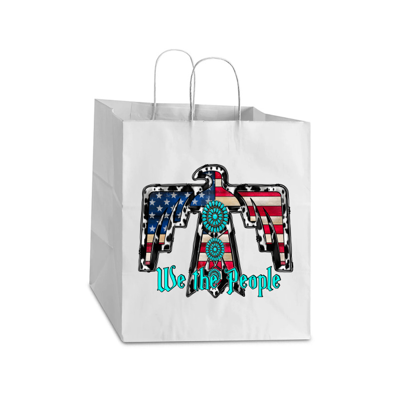 We The People Take Out Paper Bag - 14 X 10 X 15 1/2 | Artistshot