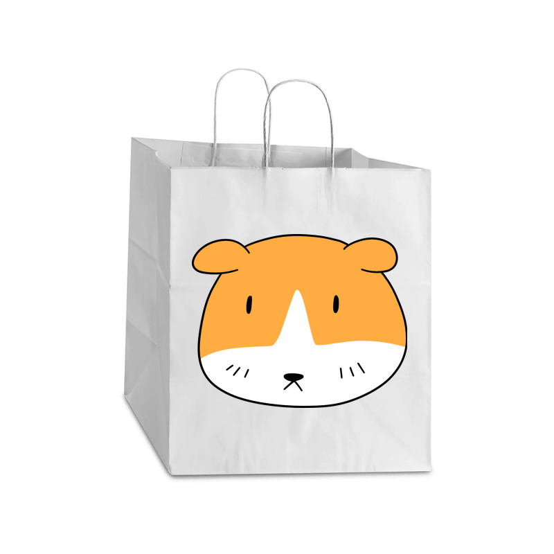 Guinea Pig Take Out Paper Bag - 14 X 10 X 15 1/2 | Artistshot