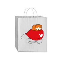 Red Balloon And Guinea Pig Traveler Paper Bag -13 X 6 X 15 3/4 | Artistshot