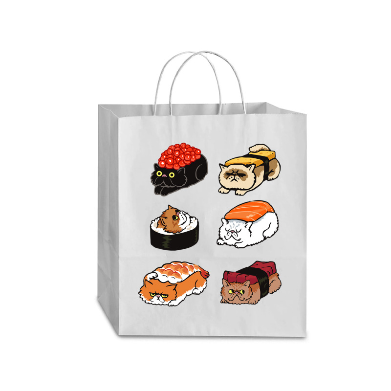 Sushi Persian Cat Traveler Paper Bag -13 X 6 X 15 3/4 | Artistshot