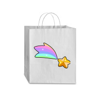 Golden Rainbow Shooting Star Traveler Paper Bag -13 X 6 X 15 3/4 | Artistshot