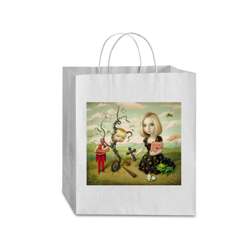 Mark Ryden - The Ghost Of Anton Chigurh Traveler Paper Bag -13 X 6 X 15 3/4 | Artistshot