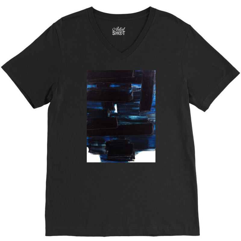 Soulages 361 1 V-Neck Tee by shafermichelle | Artistshot