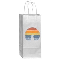 Father And Son Matching Shirts Fishing Partners Gift T Shirt Wine Paper Bag - 5 1/2 X 3 1/4 X 13 | Artistshot