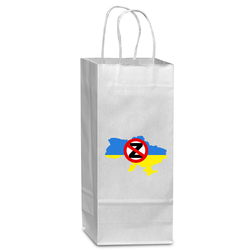 Support Stop War Wine Paper Bag - 5 1/2 X 3 1/4 X 13 | Artistshot