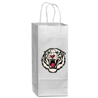 White Tiger Roar   White Tiger Wine Paper Bag - 5 1/2 X 3 1/4 X 13 | Artistshot