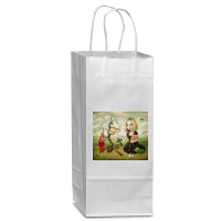 Mark Ryden - The Ghost Of Anton Chigurh Wine Paper Bag - 5 1/2 X 3 1/4 X 13 | Artistshot