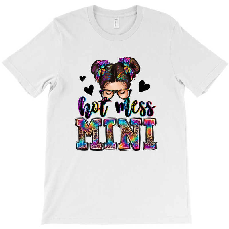 Mess Mini Messy Bun T-shirt | Artistshot