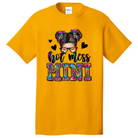 Mess Mini Messy Bun Basic T-shirt | Artistshot