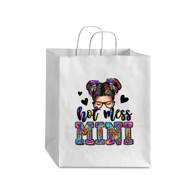 Mess Mini Messy Bun Debie Paper Bag - 10 X 5 X 13 | Artistshot