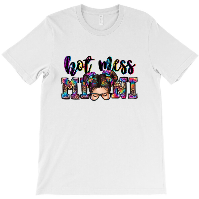 Mess Mini Messy Bun T-shirt | Artistshot